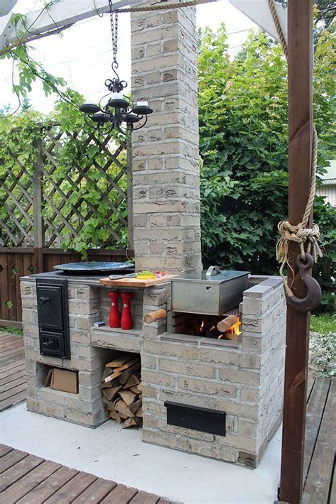 We needed an off grid emergency outdoor kitchen so we. Gorgeous Concepts for Outdoor Kitchens | Backyard kitchen ...