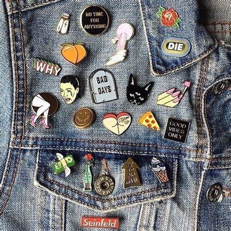 Imagen De Grunge Pins And Indie Jacket Pins Patches Jacket Pin