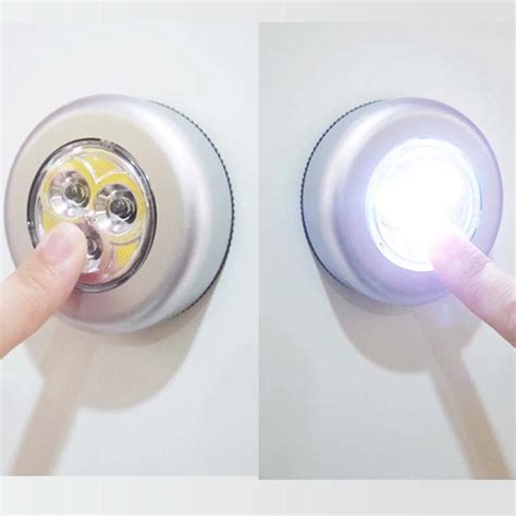 34 Led Touch Light Home Kitchen Under Cabinet Closet Push Stick On