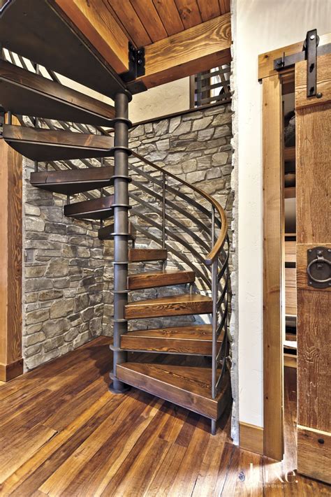 Neutral Mountain Spiral Staircase Alcove Luxesource Luxe Magazine