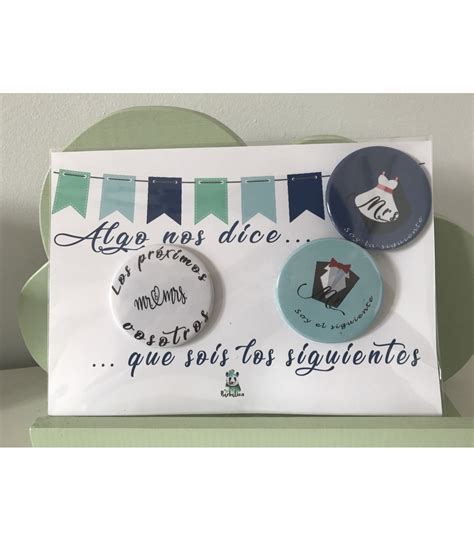 Pack regalo boda "sois los siguientes"
