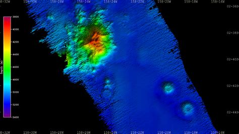 Seamount Discovery By Center Scientists The Center For Coastal And