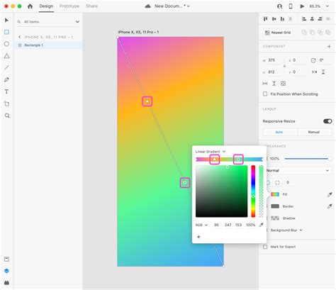 Adobe Xd Gradients Learn How To Use Gradients With