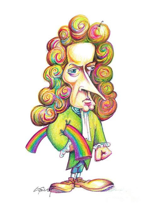 Who is the cartoon character in isaac newton? Isaac Newton caricature Photograph by Science Photo Library