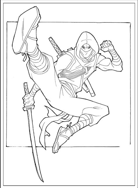 japanese ninja coloring pages   top  coloring page themes