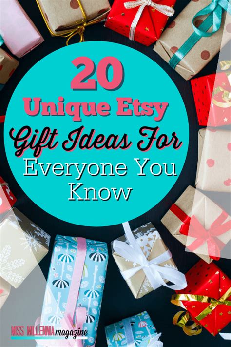 20 Unique Etsy T Ideas For Everyone You Know Miss Milmag