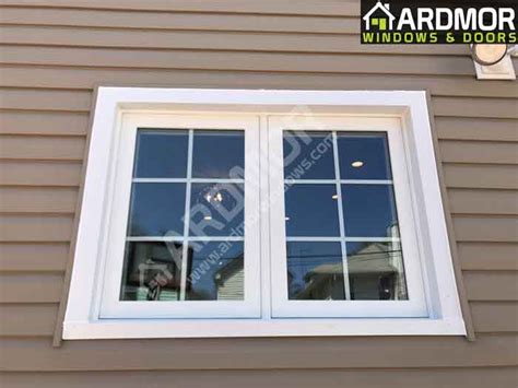 Vinyl Double Casement Window Replacement Ardmor Windows