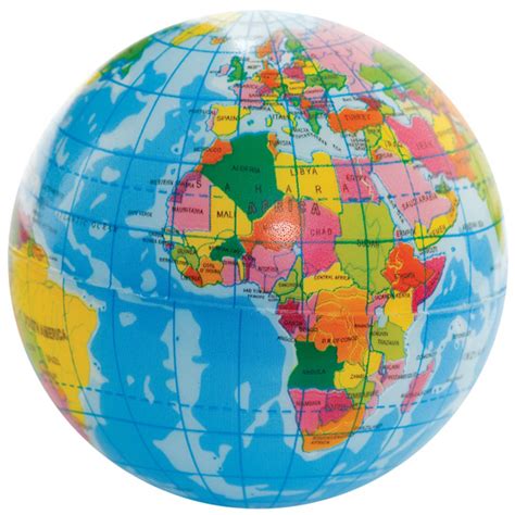 World Map Ball Foam Globe Ubicaciondepersonascdmxgobmx