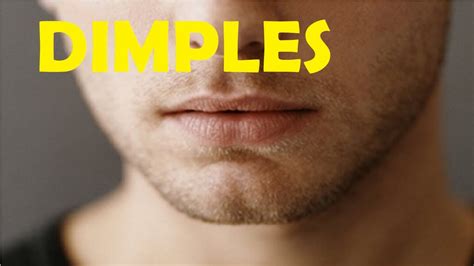 How To Get Dimples On Chin Naturally Youtube