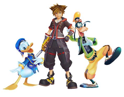 Kingdom Hearts 3 The Characters Are Set On Stage