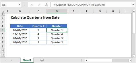 How To Calculate Quarter End Date In Excel Haiper