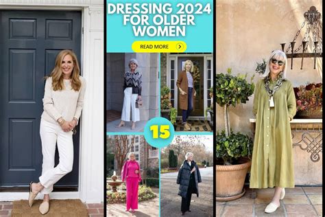 2024 dressing guide for classy older women over 50 and 70