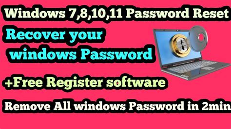 Reset Your Forgotten Windows 781011 Password For Free