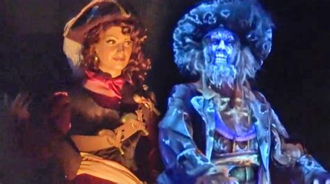 VIDEO First Look At New Redhead Scene Amazing Barbossa Animatronic In Pirates Of The Caribbean