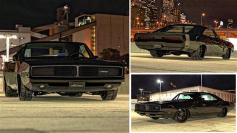 1969 Dodge Charger Is A Black Beast With Dark Copper Details Roaming A