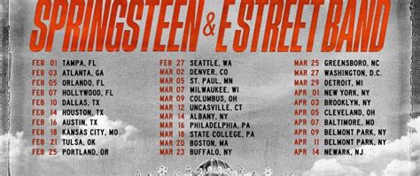 Bruce Springsteen And E Street Band Announce 2023 Us Tour Celebrityaccess