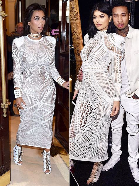 Kylie Jenner White Dress Tyga