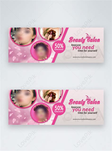 Pink Beauty Salon Facebook Cover Template Imagepicture Free Download