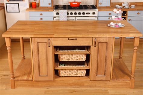 To make a beautiful kitchen island—whether the frame or the top, you need to process the log, transforming its form from solid wood to a wooden plank. June 2016 - Solid Wood Kitchen Cabinets Blog