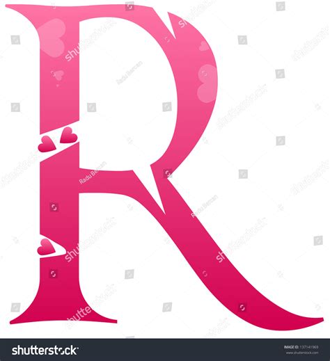 Find here the collection of most famous and top searched love sad quotes and messages starting with alphabet b. Letter R Love Alphabet Set Stock Illustration 137141969 ...