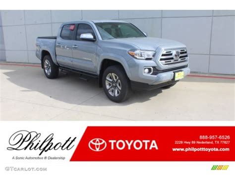 2019 Cement Gray Toyota Tacoma Limited Double Cab 131858134 Photo 5
