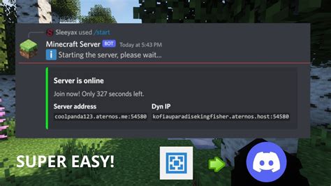 How To Setup Aternos Discord Bot To Start And Stop Your Minecraft