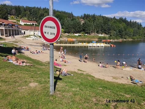 La baignade interdite à Lavalette à cause de cyanobactéries La Commère 43