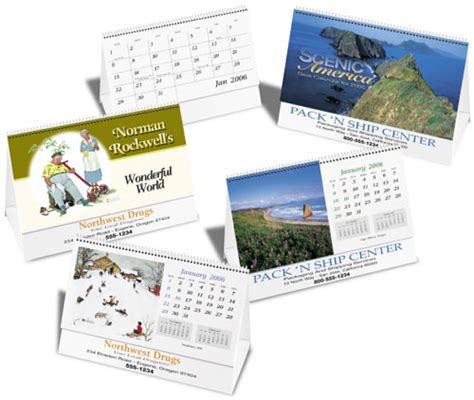 Custom Desktop Calendars