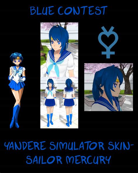 Yandere Simulator Sailor Mercury Skin By Imaginaryalchemist On Deviantart