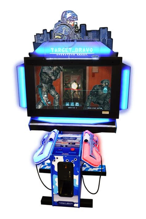 Target Bravo Operation Ghost Upright Arcade Game Sega