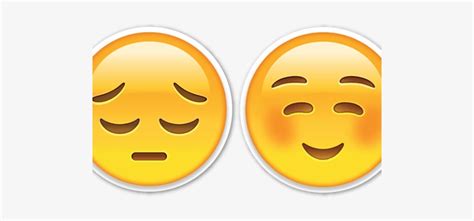 Sad Happy Emoji Emojis With Transparent Background Transparent Png