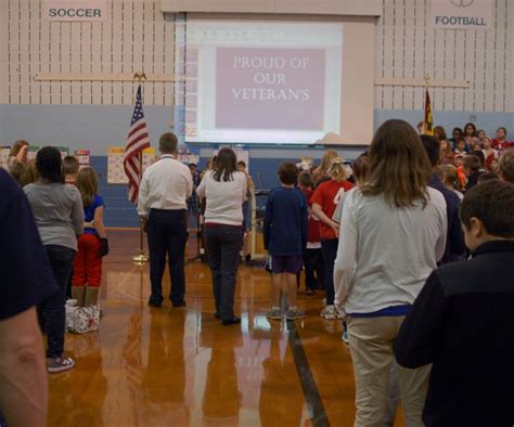 Bayside Elementary Recognizes Veterans Queen Annes County