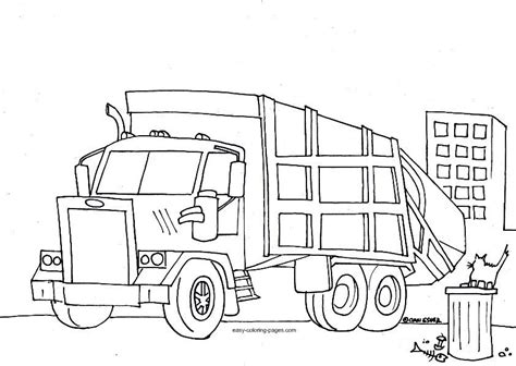 Download or print easily the design of your choice with a single click. garbage truck coloring pages free - Google Search ...