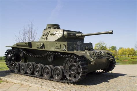 Duitse Lichte Tank T 3 Wereldoorlog Ii Stock Afbeelding Afbeelding