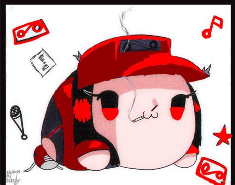 Cute Red Cassette Girl Remaster By Naruto7890123 On Deviantart