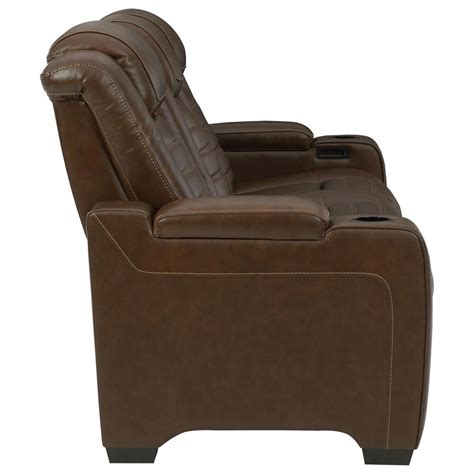 Signature Design By Ashley Backtrack Power Recliner Sofa With