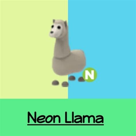 Adopt Me Pets Cheapest Price Neon Flyride Llama Ebay