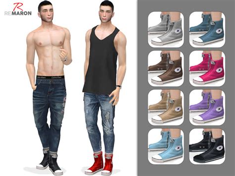 Shoes For Men By Remaron At Tsr Sims 4 Updates