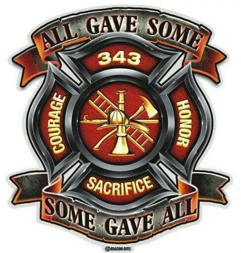 In Memory Of Fdny 343 Firefighter Decals Firefighter Reflective Decals