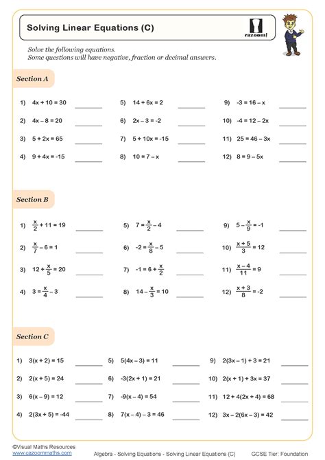 Year 8 Maths Worksheets Cazoom Maths Worksheets