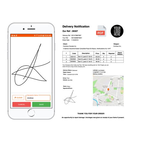 Delivery Management Software Proof Of Delivery App Track Pod