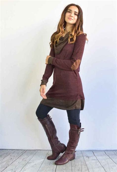 36 Tunic And Leggings To Look Cool Sweater Dress Tunics With