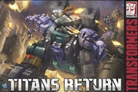 Titans Return Trypticon Box Art Transformers News Tfw2005