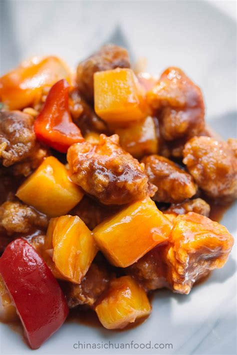 Chinese sweet and sour pork. Sweet And Sour Cantonese Style - Sweet And Sour Wikipedia ...
