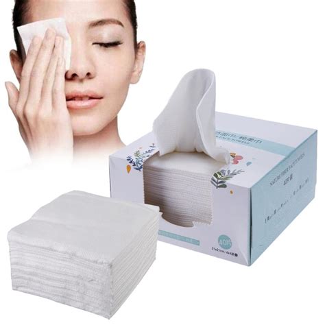 40pcs Non Woven Towel Makeup Cotton Pads Facial Cosmetics Towels Double Sided Makeup Removing