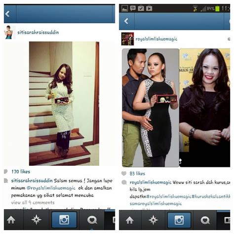 Siti sarah raisuddin 's top pictures has more than one million likes. Royal Slim Lishuo Magic - Rahsia Kurus Siti Sarah ...