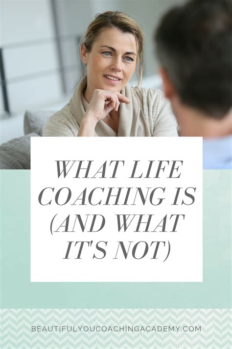 What Life Coaching Is And What Its Not Beautiful You Coaching Academy