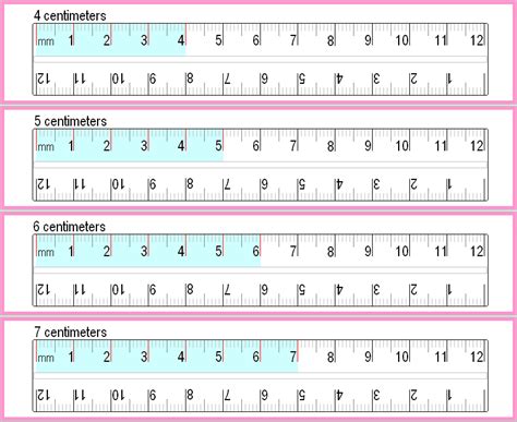 Each is available in pdf format: Printable Millimeter Chart | FREE Printable Basic Centimeter and Millimeter Ruler Flashcards ...
