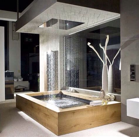 Open Waterfall Shower Bathroom Styling Bathroom Interior Design