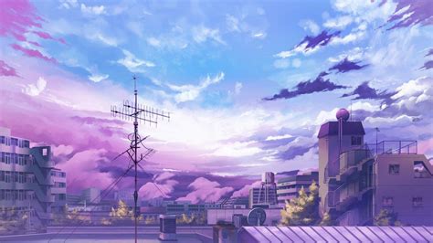 Wallpaper Anime City 1920x1080 Tommik 1434789 Hd